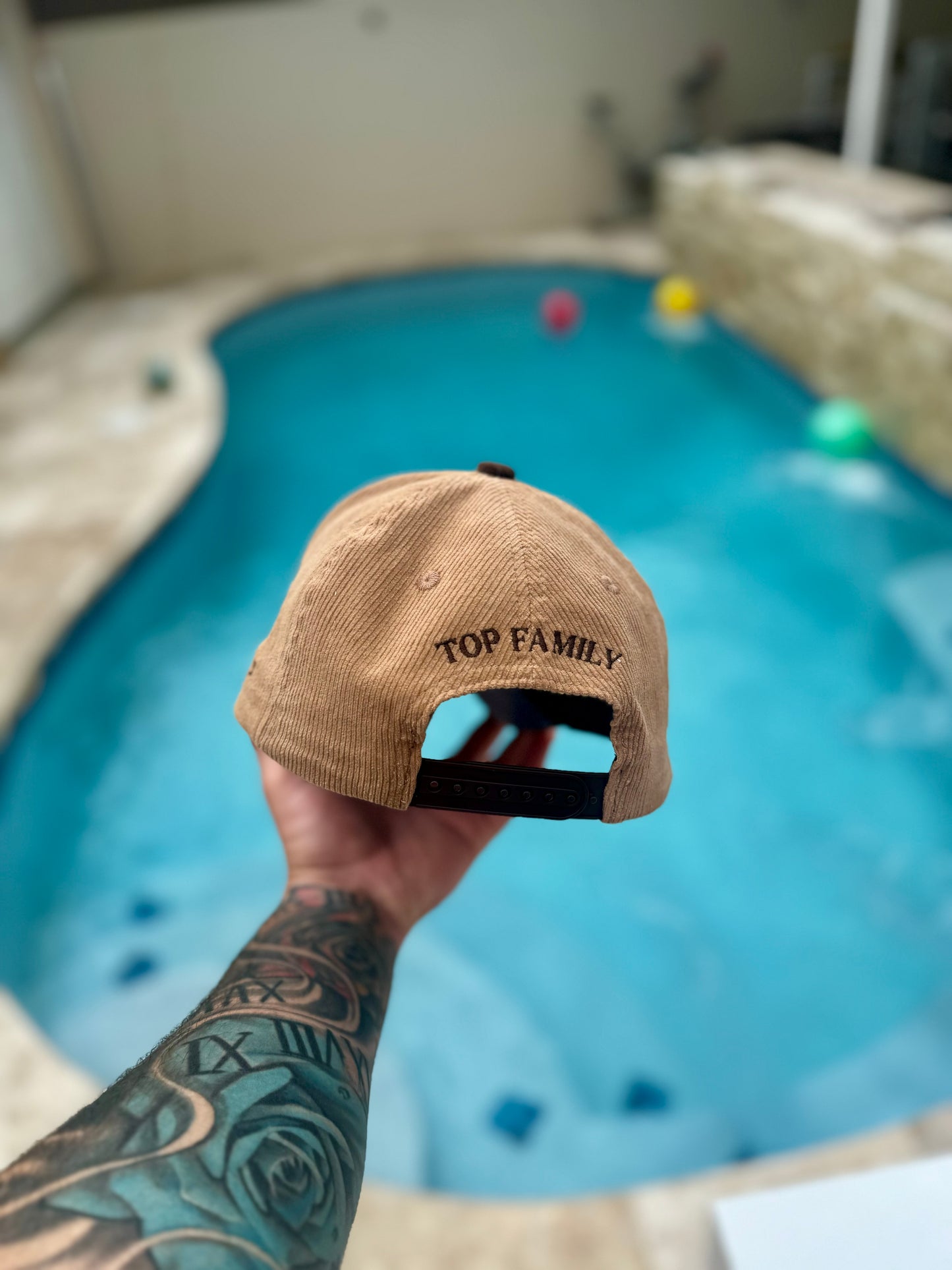 "Mocha Sands" Corduroy Hat